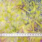 Preview: PURPLE GREEN - Heliotrope - Batikstoff aus Indonesien